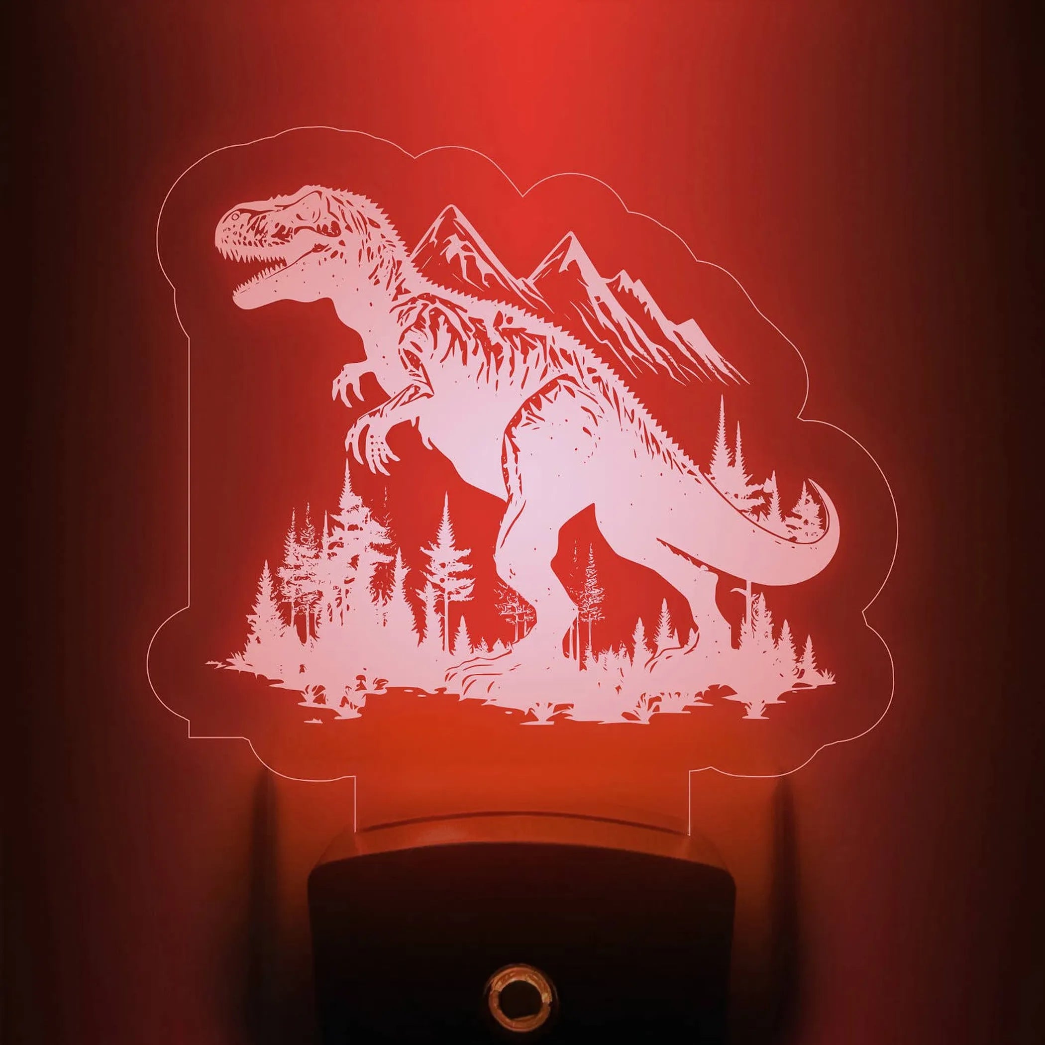Albertosaurus Dinosaur Nightlight | Alberta Lizard LED Light